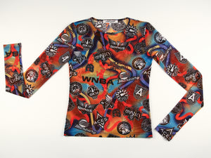 WNBA Sheer Long Sleeve