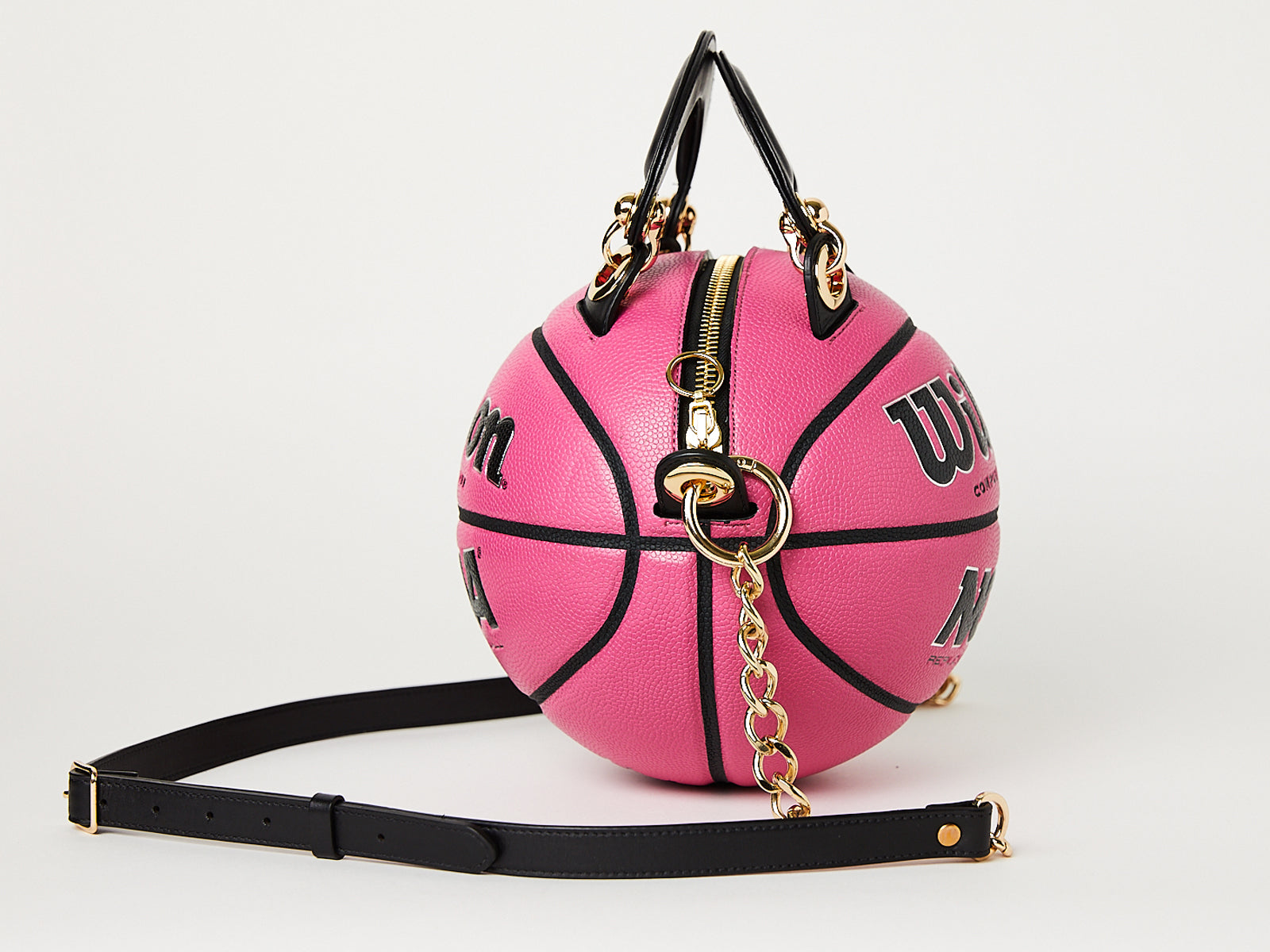 Hot Pink Wilson Basketball Bag
