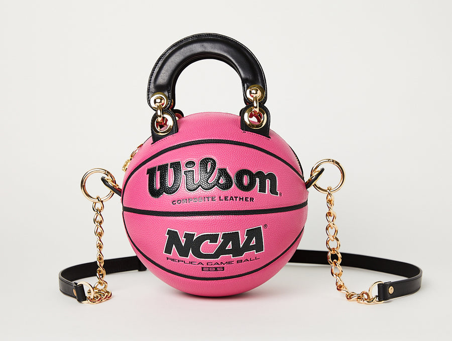 Hot Pink Wilson Basketball Purse – Andrea Bergart Shop