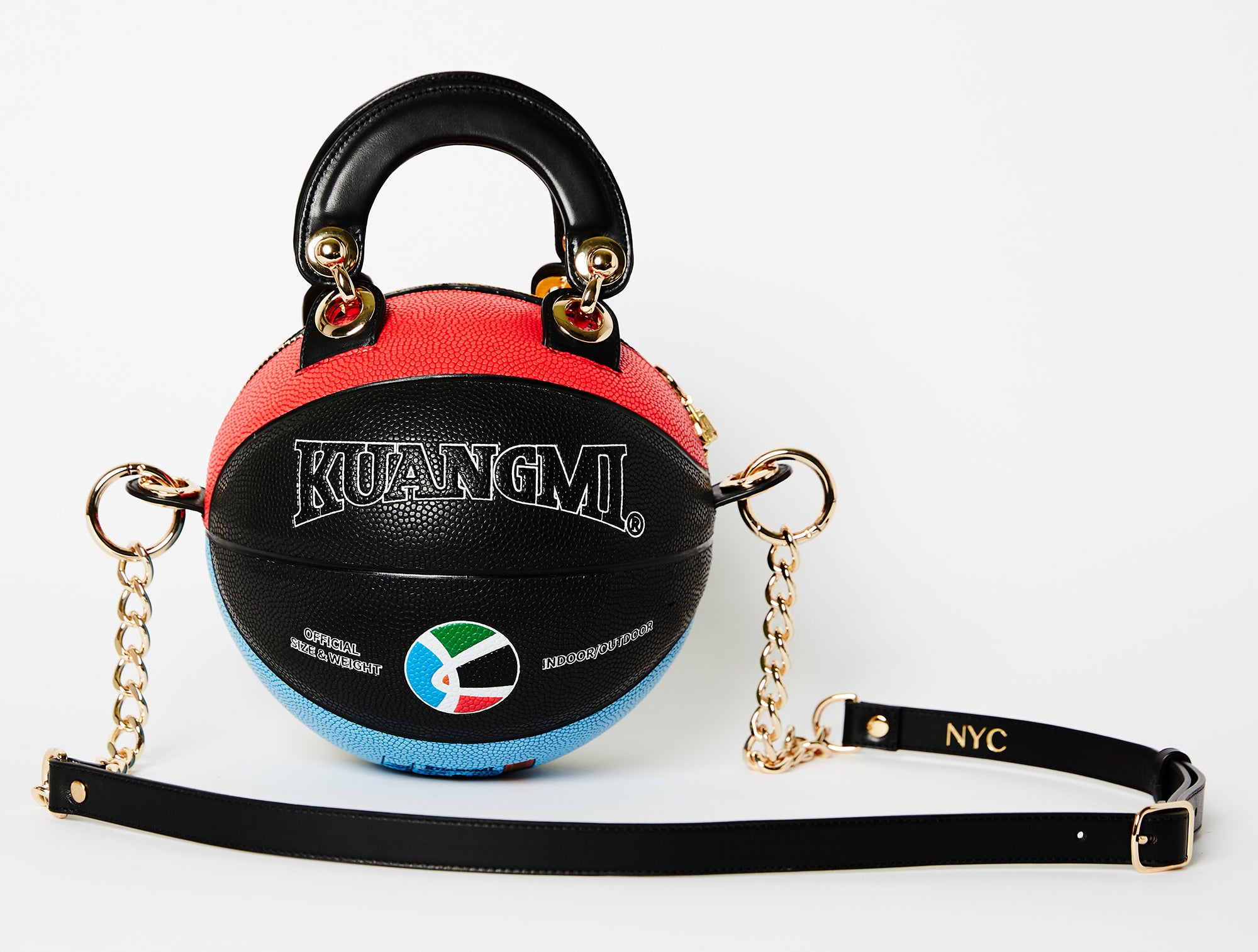 Kuangmi Multi-Color Basketball Bag