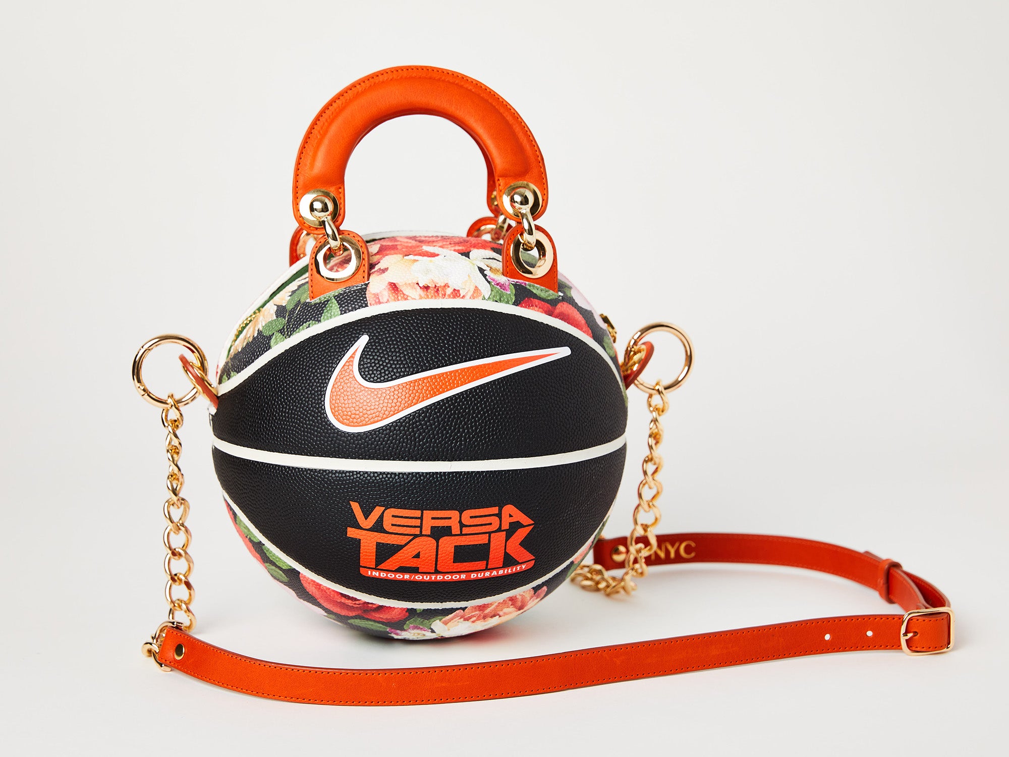 Floral Nike Versa Tack Basketball Bag