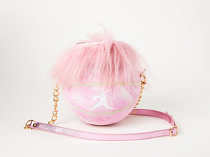Baby Pink Kuangmi Basketball Bag