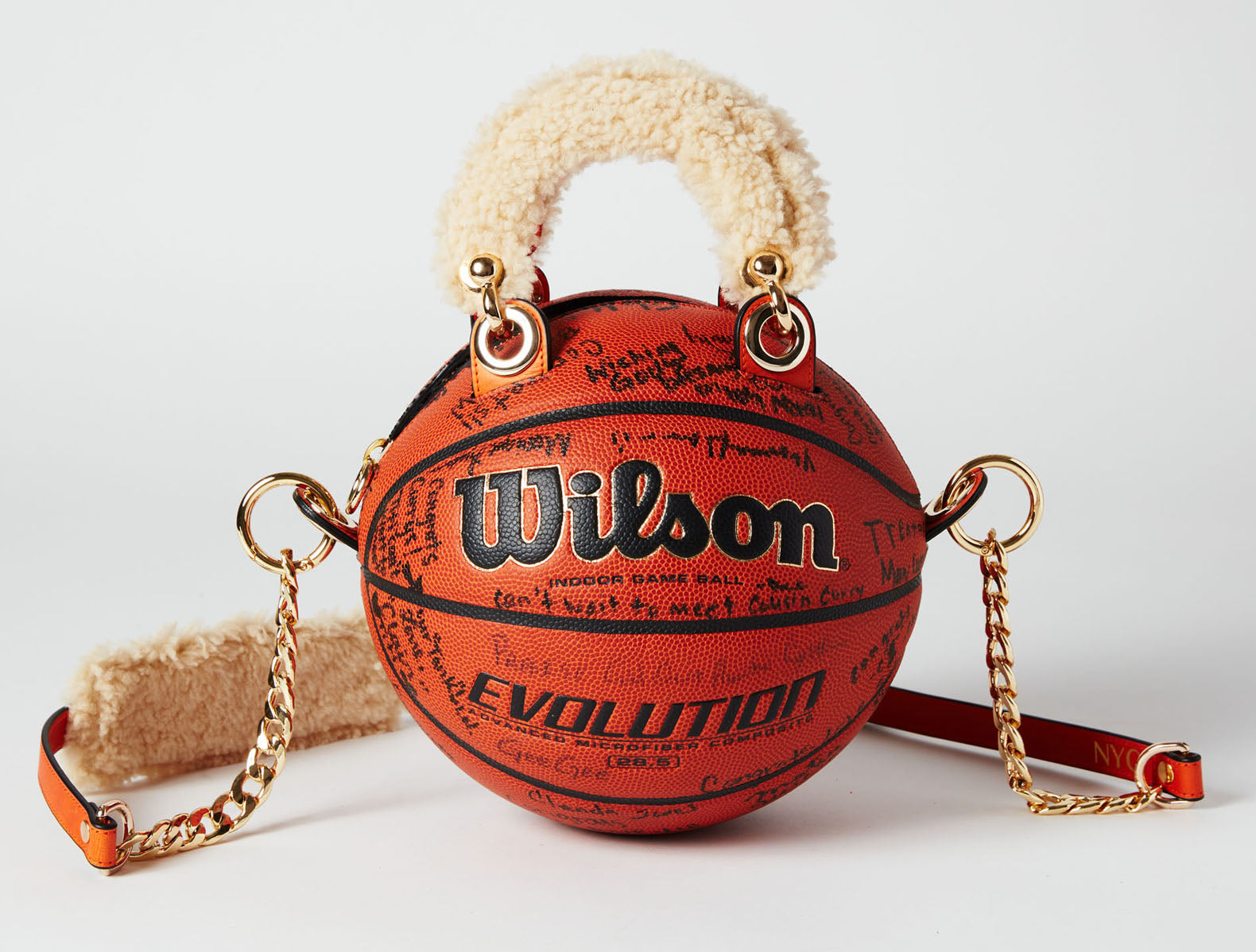 Andrea bergart basketball purse sale