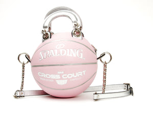 Light Pink Spalding Basketball Bag