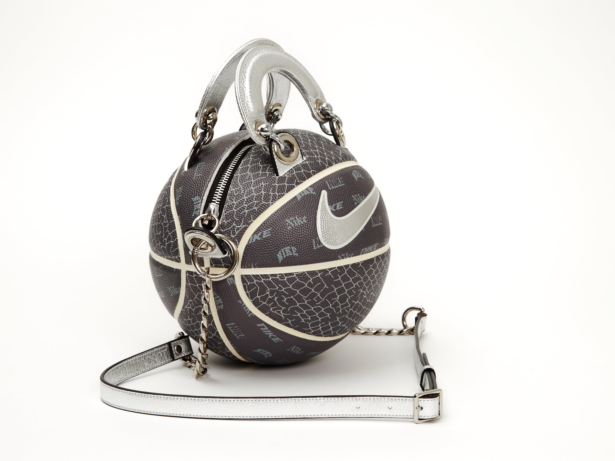 Silver Nike Basketball Purse – Andrea Bergart Shop
