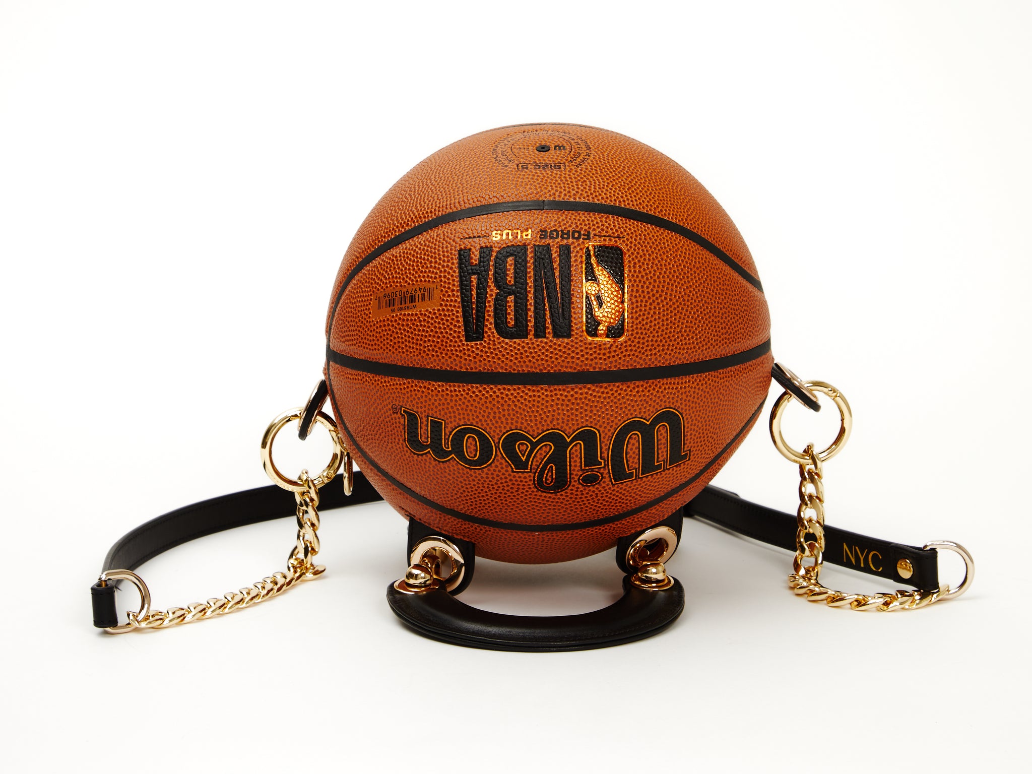 Wilson NBA Basketball Bag (gold)