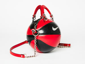 Red & Black Nike Vintage Basketball Bag